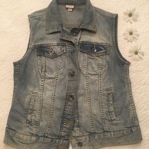 Edgy Denim Vest